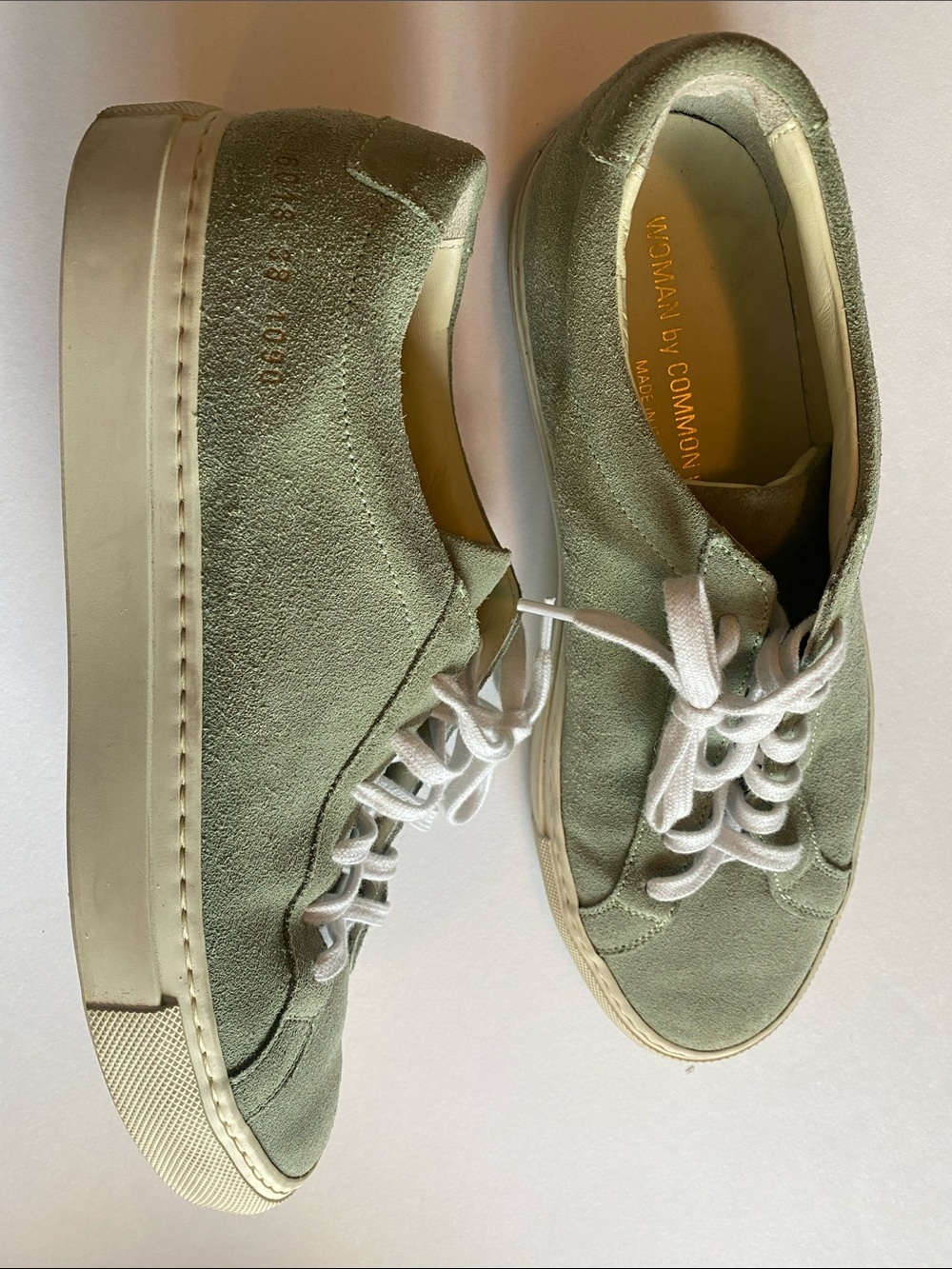 Common Projects Sneakers Sage Green Women’s size 38